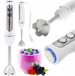 Blender Mikser Rozdrabniacz Mocny 1500W Inox Kruszy Lód