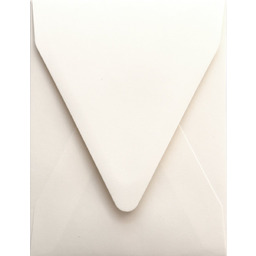 Koperty ozdobne gładkie I8 182x134mm ecru Malmero Craie