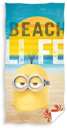 Ręcznik kąpielowy minionki 70cm x 140cm