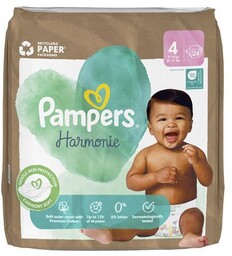 Pampers Harmonie Pieluszki rozmiar 4 Maxi 9-14 kg,