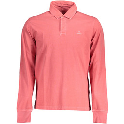 GANT POLO Z DŁUGIM RĘKAWEM MĘSKIE CZERWONE