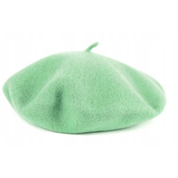 Beret Damski Klasyczny Francuski Wełniany Zimowy Jesienny Wiosenny