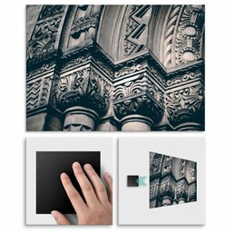 Plakat metalowy ornamenty M