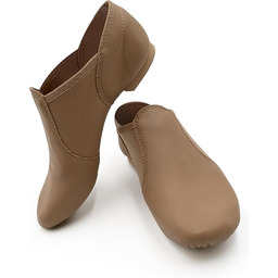 Capezio Damskie EJ2 E-Series Jazz Slip-On, Czarne/Czarne