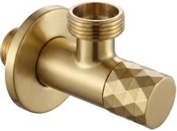 Zawór kątowy Diamond 03 1/2" x 3/4" Złoty