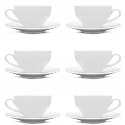 Lubiana Paula 6x Filiżanka 300 ML Spodek 17