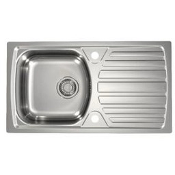 Alveus Basic 170 1136540K Stalowy Zlewozmywak prostokątny