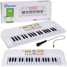 ZABAWKOWEY MINI KEYBOARD DLA DZIECI MIKROFON