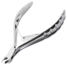 Cążki profesjonalne Lexwo do skórek srebrne 138 -