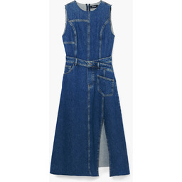 Sukienka midi z dżinsu