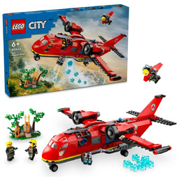 LEGO CITY 60413 KLOCKI Samolot ratowniczo-gaśniczy ZESTAW +eKATALOG