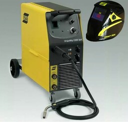 SPAWARKA ORIGO MIG C250 3PH ESAB + PRZYŁBICA