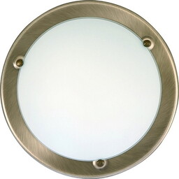 RABALUX 5203 Plafoniera Ufo E27/1x60W mosiądz ant.