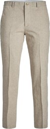 JACK & JONES Męskie spodnie garniturowe Jprriviera Linen