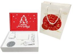 Dudao Zestaw prezentowy -Ładowarka bezprzewodowa, sieciowa, kabel, powerbank