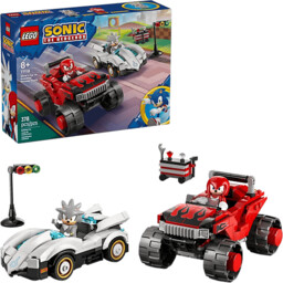 Klocki LEGO Sonic the Hedgehog Silver w samochodzie