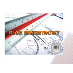Blok milimetrowy A4 20 ark 991116