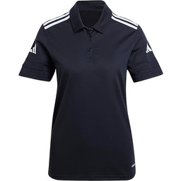 adidas dames SQUADRA25 COTTON POLO, black/white, M