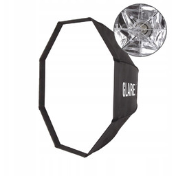 GlareOne Softbox Easy Fold Octa 120 bowens szybkie