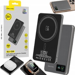 BLAVEC POWERBANK MAGSAFE MAGNETYCZNY MINI INDUKCYJNY 5K