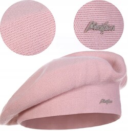 Beret Damski Klasyczny Zimowy Produkt Polski Majka Elegancki