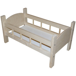 Łóżeczko Drewniane Dla Lalek Od Producenta