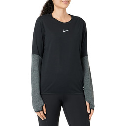Nike Bluza do biegania czarna M