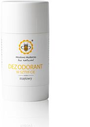 Naturalny dezodorant w sztyfcie Miętowy Miodowa Mydlarnia cytrusowo-miętowa