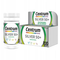 Centrum SILVER 50+, 100tabl.