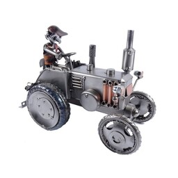 Metalowy model Traktora. Prezent dla rolnika.