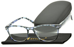 Stylion Plusy +4.00 okulary do czytania damskie ST312B