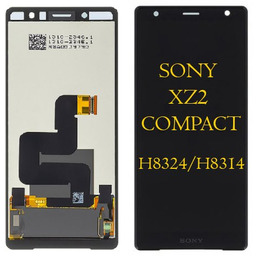 WYŚWIETLACZ LCD SONY XZ2 Compact H8324 H8314 CZARNY