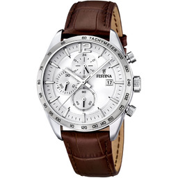 Zegarek kwarcowy FESTINA F16760/1, męski, Timeless Chronograph, WR50