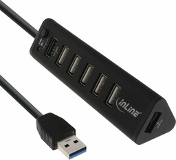 InLine 66763 Smart Hub, 7-krotny hub USB 3.0/2.0