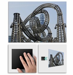 Plakat metalowy monument M
