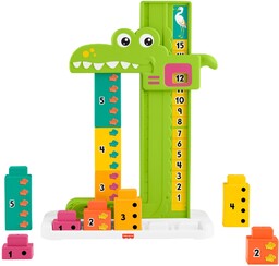 Fisher-Price Aligator Nauka liczenia Zabawka edukacyjna Zestaw 10