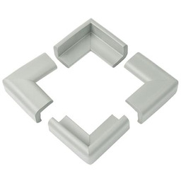 BabyOno Zabezpieczenia do mebli narożniki 949 szare, 4szt.