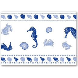 Garcia de Pou Maty stołowe antyby, celuloza, białe,