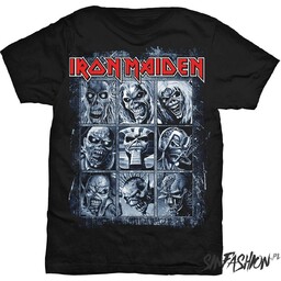 Koszulka Iron Maiden Nine Eddie Blk