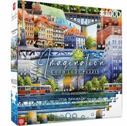 Puzzle, Good Loot, Imagination Puzzle, Tytus Brzozowski, Warszawskie