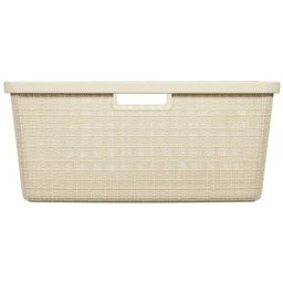 CURVER Kosz na pranie Jute 245980 46L Kremowy