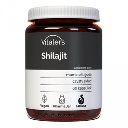 Shilajit (Mumio ałtajskie) 400 mg, Vitaler''s, 60 kapsułek