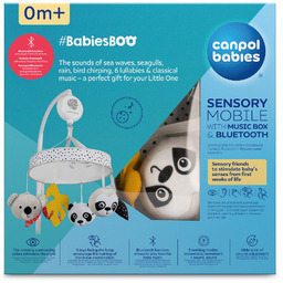 Canpol, Babies, Sensoryczna karuzela z pozytywką/Bluetooth BabiesBoo