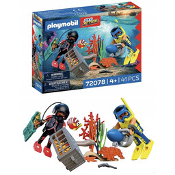 PLAYMOBIL 72078 Police Nurek policyjny ze skuterem