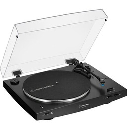 AUDIO-TECHNICA Gramofon AT-LP3XBT Czarny, Automatyczny, Napęd paskowy, Bluetooth,