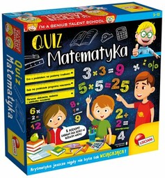 LISCIANI Gra planszowa I''m a Genius Quiz Matematyka