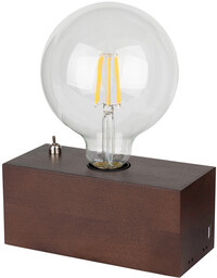 Lampa stołowa Theo 1xE27 maks. 25W drewno bukowe