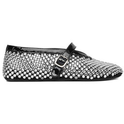 Baleriny Eva Minge EO-ROSA-0516-205 Srebrny