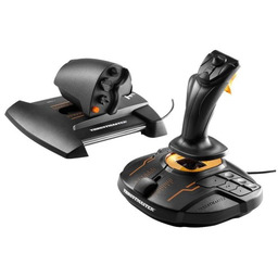 Thrustmaster T-16000M FCS Hotas Czarny, Pomarańczowy USB Joystick