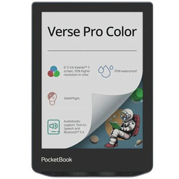 POCKETBOOK Czytnik e-booków Verse Pro Color 6", Podświetlany